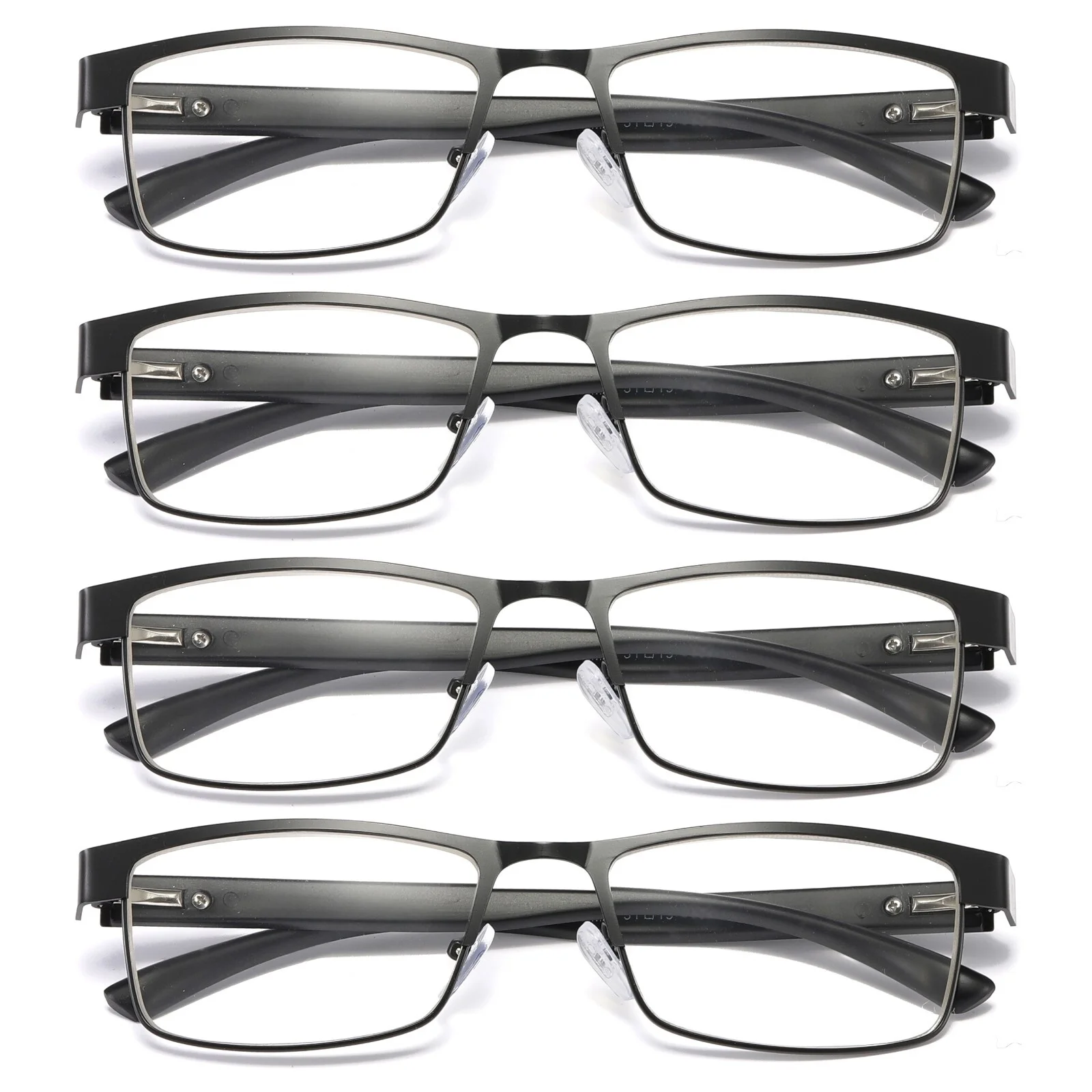 Designer Style Blue Light Blocking Glasses Square Frame Gaming Computer Eyewear 3