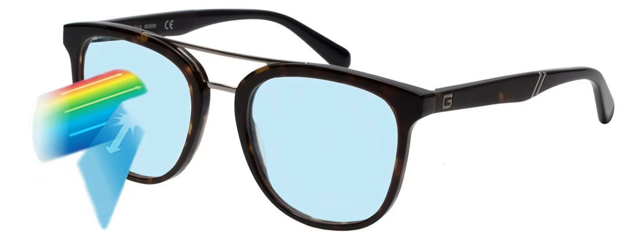 Smith Monterey Women Blue Light Block Eyeglasses Cateye Tortoise Brown Gold 58mm 4