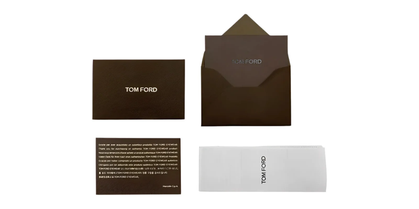 Tom Ford Glasses Frames FT5756-B 001 Men Black Pilot Blue Light Block 53mm 2